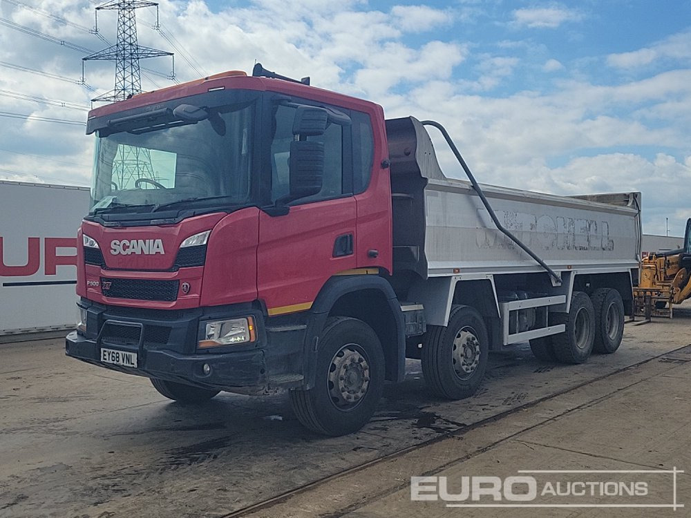 2018 Scania P500 - Kravas automašīna pašizgāzējs: foto 1 2018 Scania P500 - Kravas automašīna pašizgāzējs: foto 1