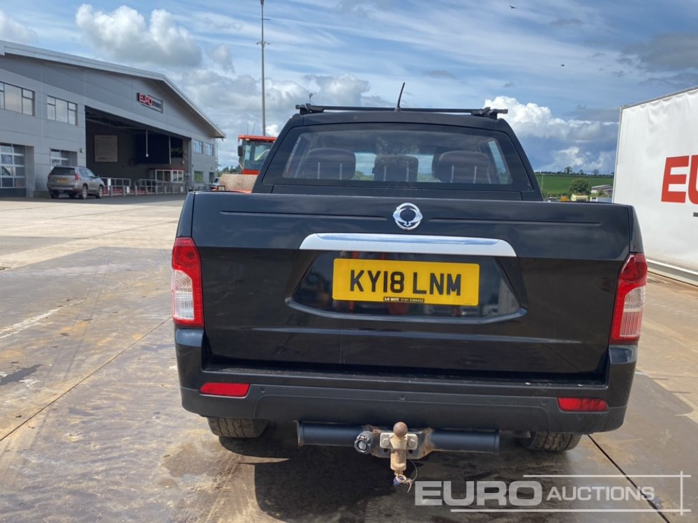 2018 Ssangyong MUSSO - Pikaps: foto 4 2018 Ssangyong MUSSO - Pikaps: foto 4