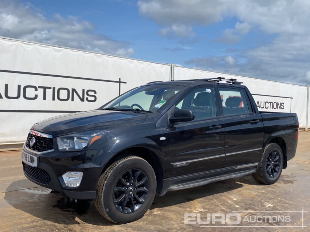 2018 Ssangyong MUSSO - Pikaps: foto 1 2018 Ssangyong MUSSO - Pikaps: foto 1