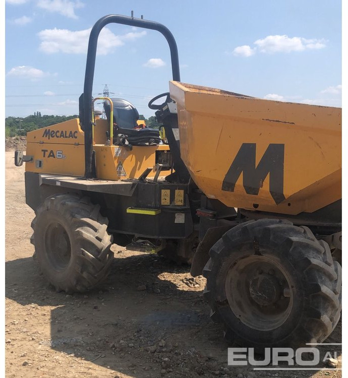 2018 Terex TA6S - Mini pašizgāzējs: foto 4 2018 Terex TA6S - Mini pašizgāzējs: foto 4
