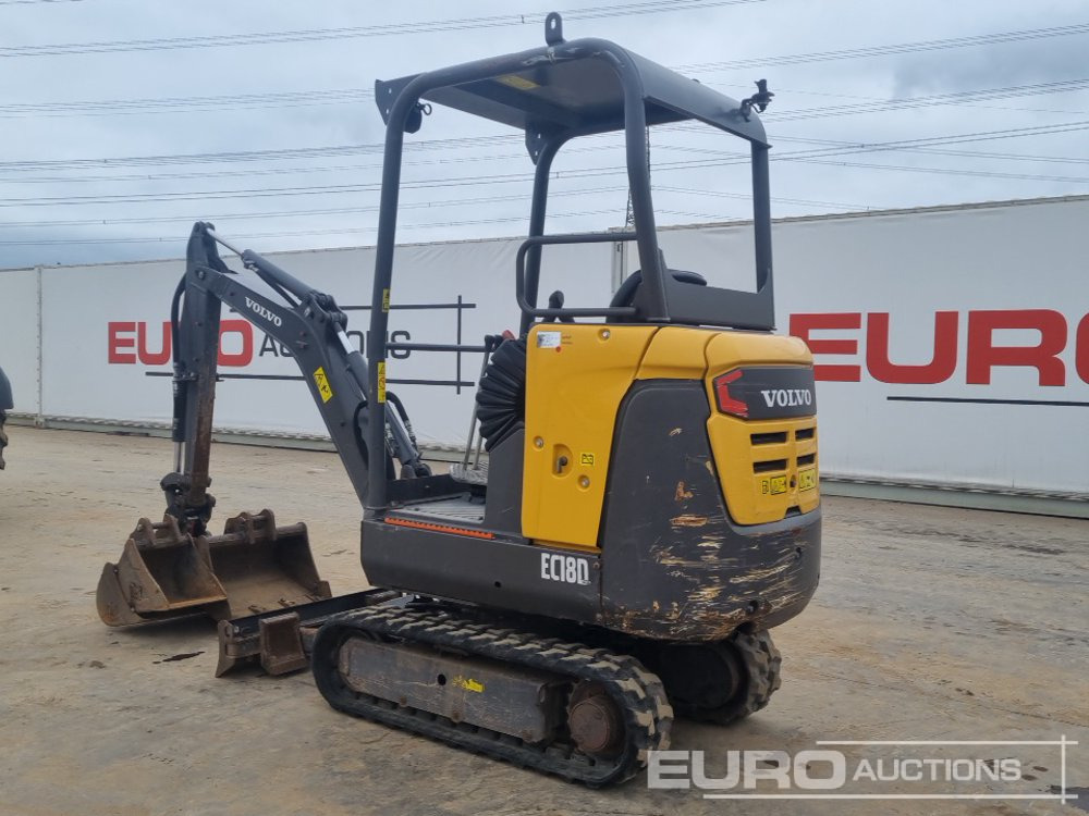 2018 Volvo EC18D - Mini-ekskavators: foto 3 2018 Volvo EC18D - Mini-ekskavators: foto 3