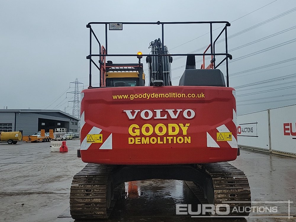 2018 Volvo EC220EL - Kāpurķēžu ekskavators: foto 4 2018 Volvo EC220EL - Kāpurķēžu ekskavators: foto 4