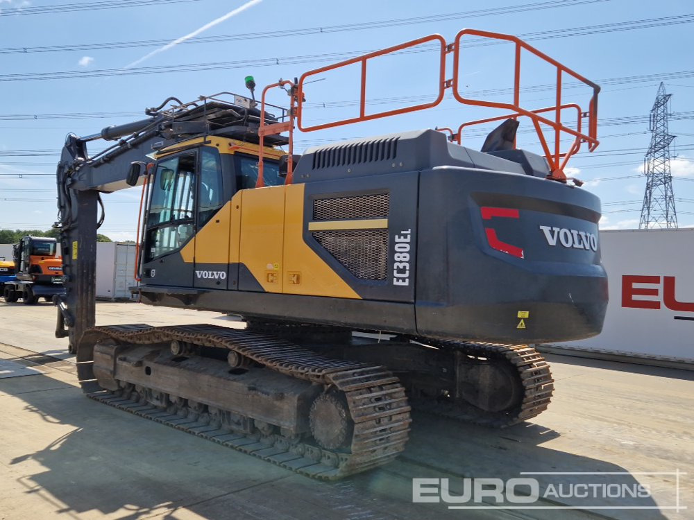 2018 Volvo EC380EL - Kāpurķēžu ekskavators: foto 3 2018 Volvo EC380EL - Kāpurķēžu ekskavators: foto 3