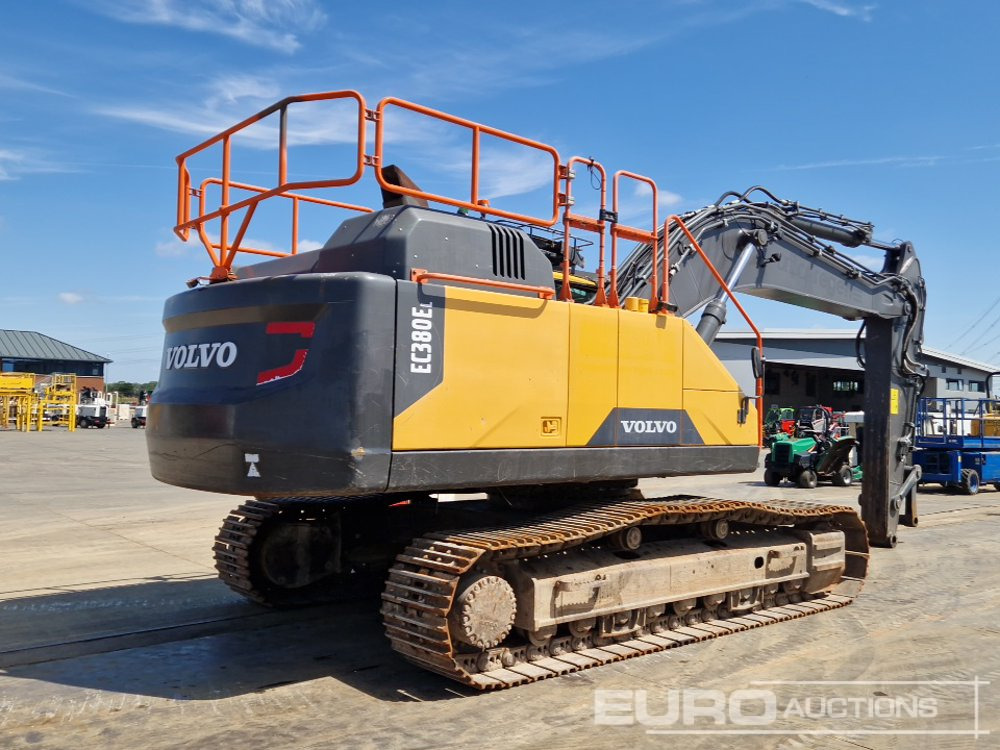 2018 Volvo EC380EL - Kāpurķēžu ekskavators: foto 5 2018 Volvo EC380EL - Kāpurķēžu ekskavators: foto 5