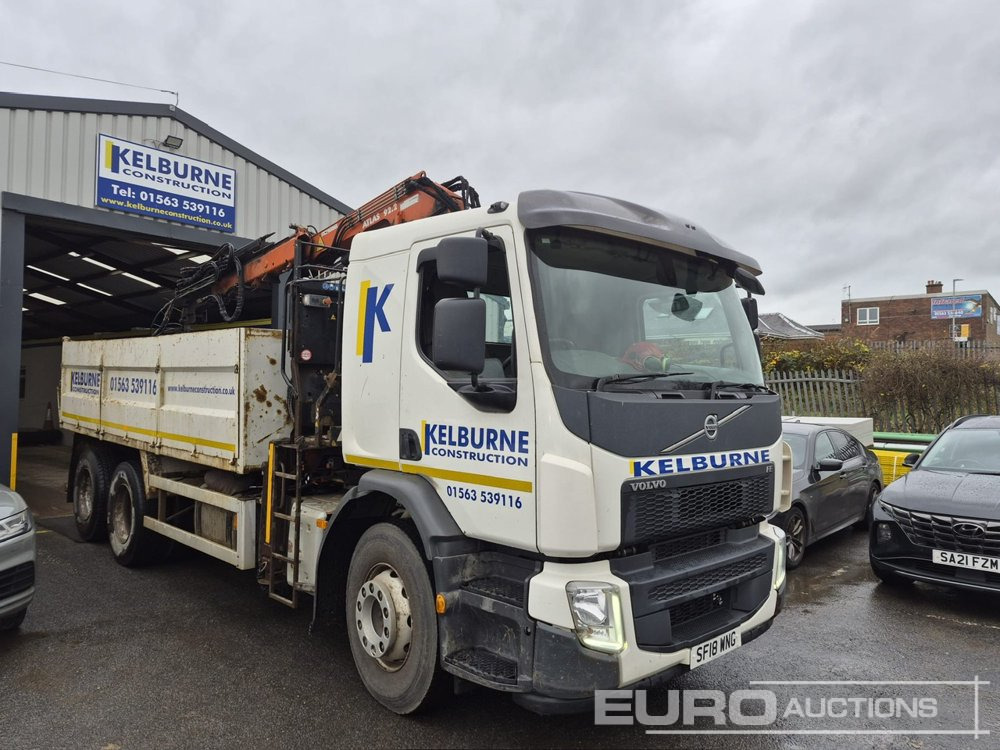 2018 Volvo FE320 - Kravas automašīna pašizgāzējs, Kravas auto ar manipulatoru: foto 5 2018 Volvo FE320 - Kravas automašīna pašizgāzējs, Kravas auto ar manipulatoru: foto 5