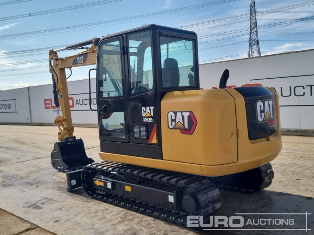 2019 CAT 305.5E2 - Mini-ekskavators: foto 3 2019 CAT 305.5E2 - Mini-ekskavators: foto 3