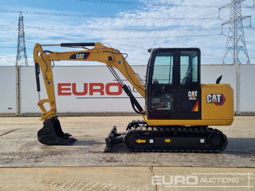 2019 CAT 305.5E2 - Mini-ekskavators: foto 2 2019 CAT 305.5E2 - Mini-ekskavators: foto 2