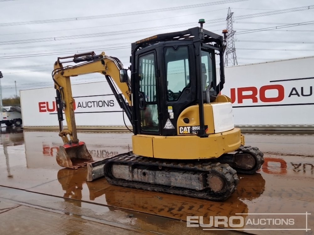 2019 CAT 305E2 - Mini-ekskavators: foto 3 2019 CAT 305E2 - Mini-ekskavators: foto 3