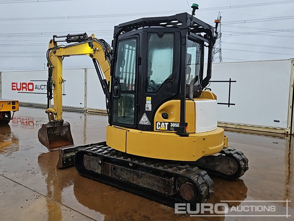 2019 CAT 305E2 - Mini-ekskavators: foto 3 2019 CAT 305E2 - Mini-ekskavators: foto 3