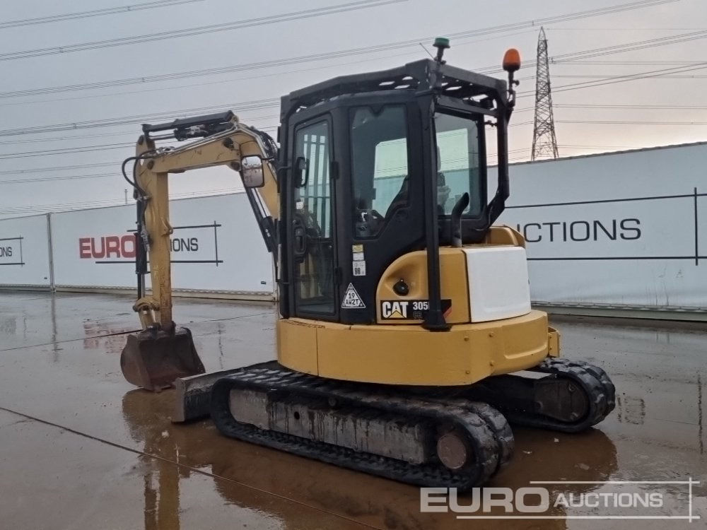 2019 CAT 305E2 - Mini-ekskavators: foto 3 2019 CAT 305E2 - Mini-ekskavators: foto 3