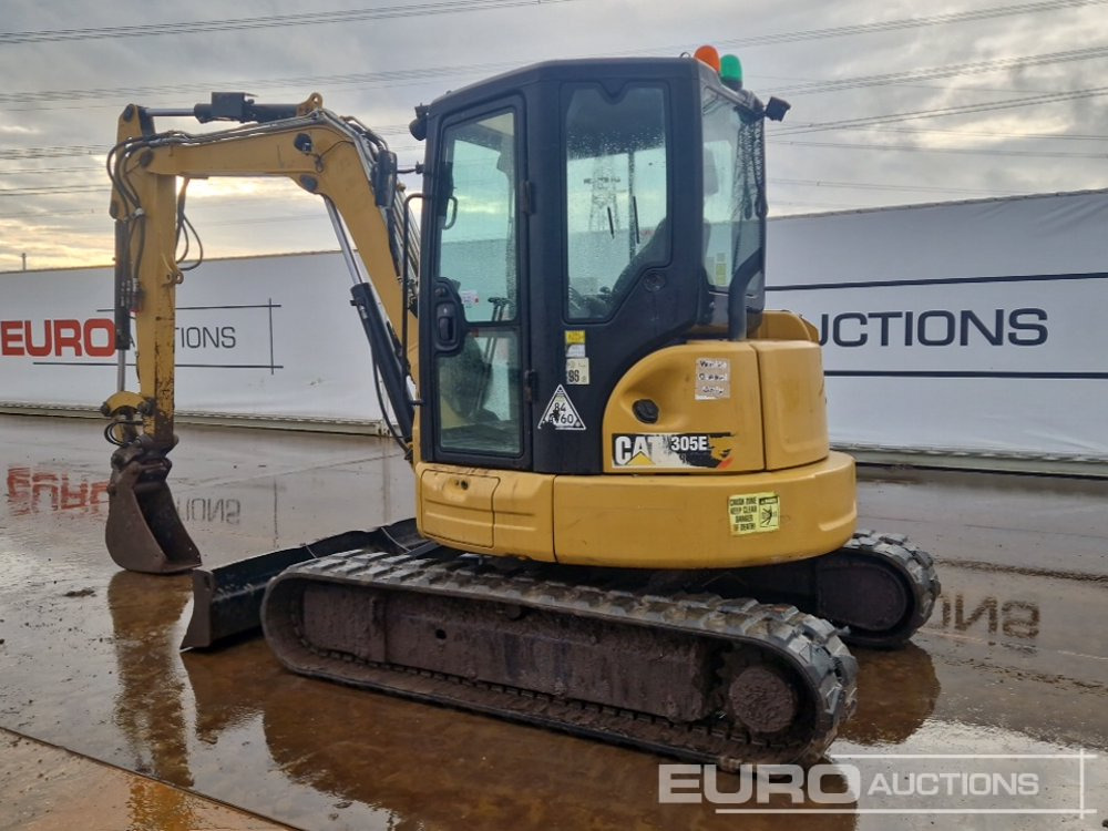 2019 CAT 305E2 - Mini-ekskavators: foto 3 2019 CAT 305E2 - Mini-ekskavators: foto 3