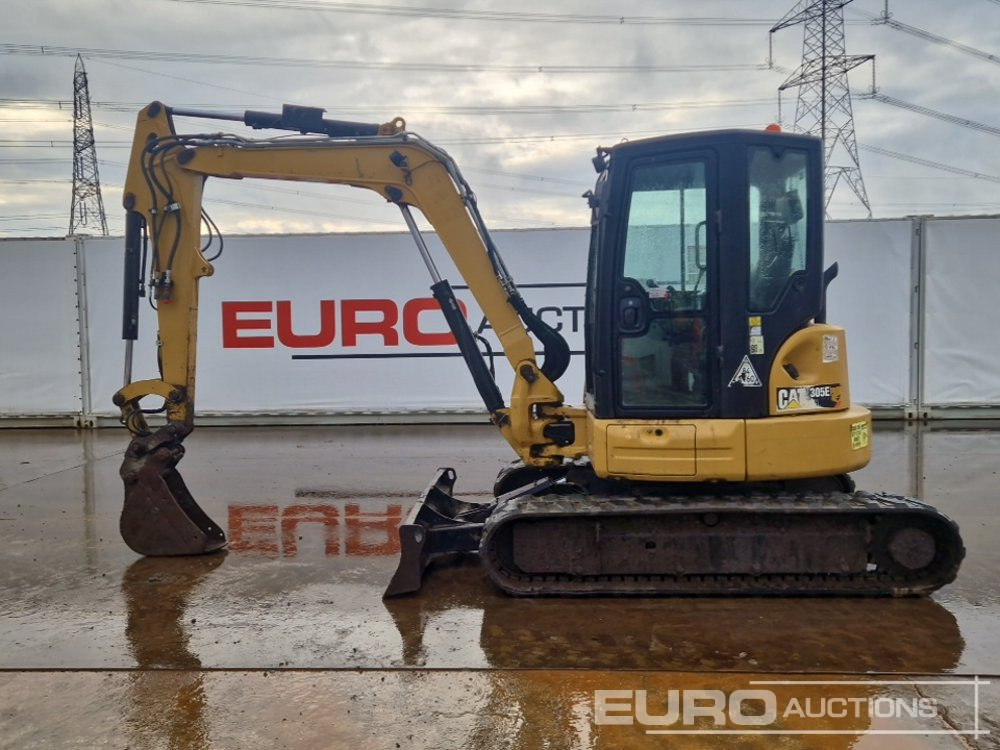 2019 CAT 305E2 - Mini-ekskavators: foto 2 2019 CAT 305E2 - Mini-ekskavators: foto 2