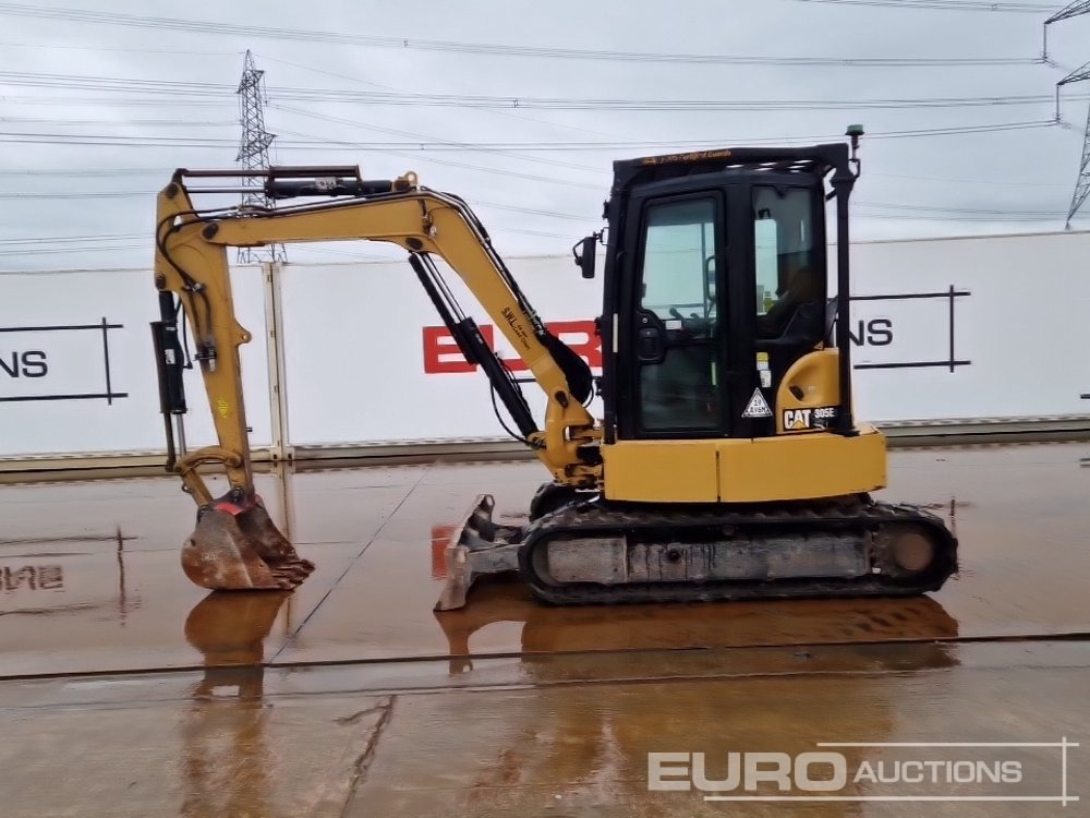 2019 CAT 305E2 - Mini-ekskavators: foto 2 2019 CAT 305E2 - Mini-ekskavators: foto 2