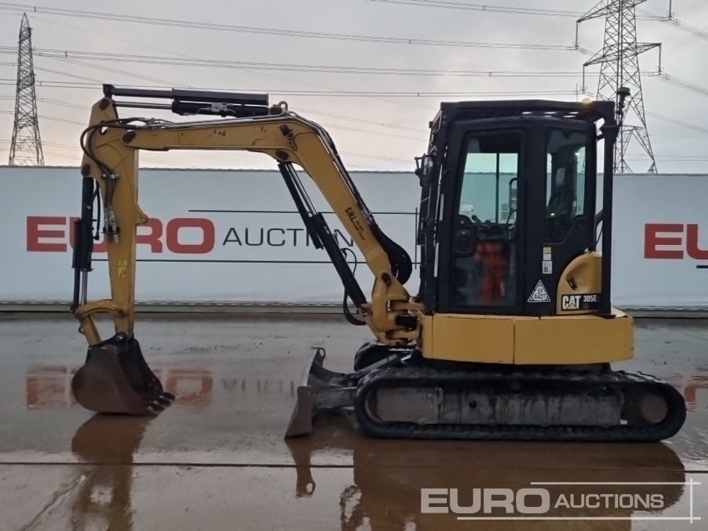 2019 CAT 305E2 - Mini-ekskavators: foto 2 2019 CAT 305E2 - Mini-ekskavators: foto 2