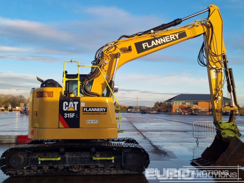 2019 CAT 315F LCR - Kāpurķēžu ekskavators: foto 1 2019 CAT 315F LCR - Kāpurķēžu ekskavators: foto 1