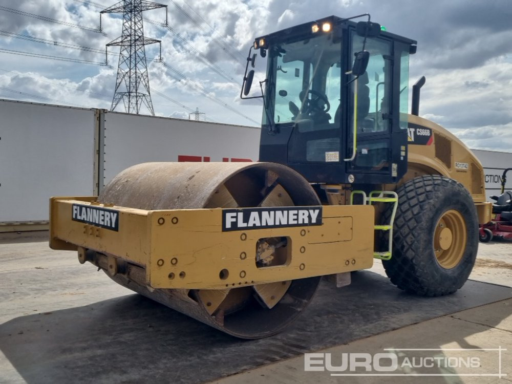 2019 CAT CS66B - Veltnis: foto 1 2019 CAT CS66B - Veltnis: foto 1