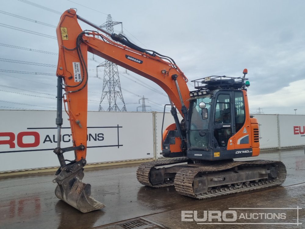 2019 Doosan DX140LCR-5 - Kāpurķēžu ekskavators: foto 1 2019 Doosan DX140LCR-5 - Kāpurķēžu ekskavators: foto 1