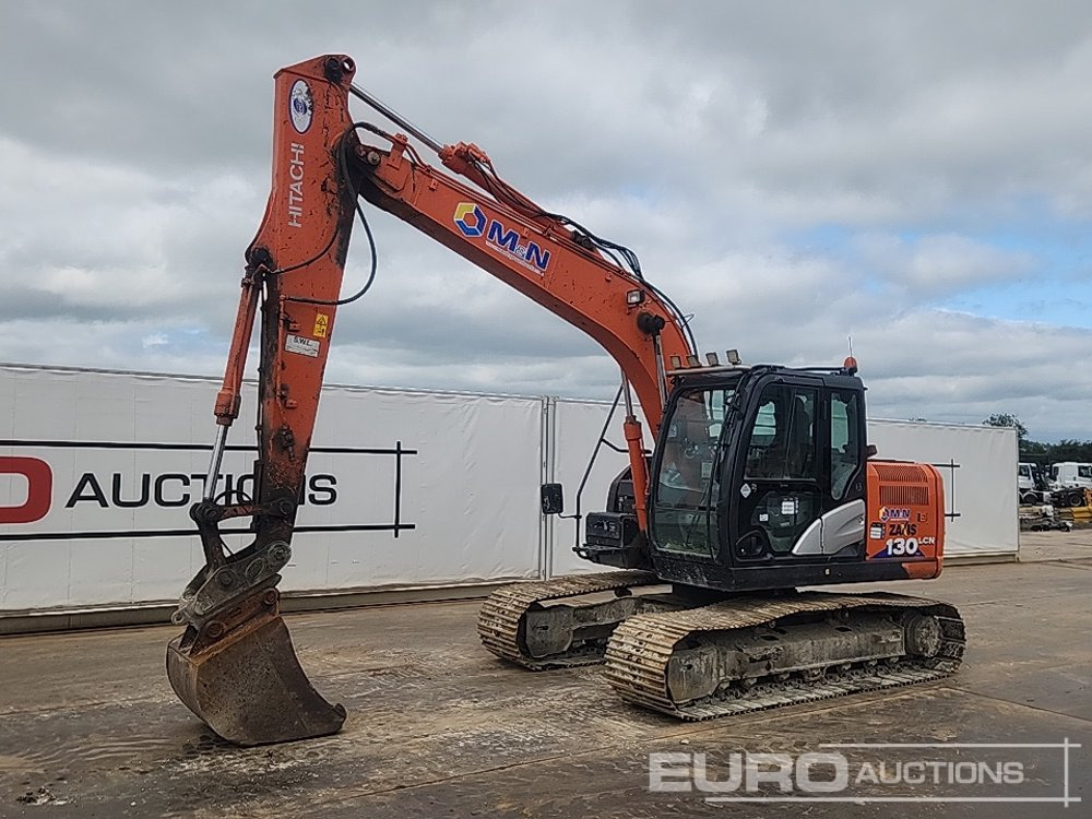 2019 Hitachi ZX130LCN-6 - Kāpurķēžu ekskavators: foto 1 2019 Hitachi ZX130LCN-6 - Kāpurķēžu ekskavators: foto 1