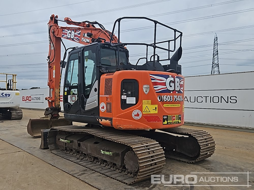 2019 Hitachi ZX135US-6 - Kāpurķēžu ekskavators: foto 3 2019 Hitachi ZX135US-6 - Kāpurķēžu ekskavators: foto 3