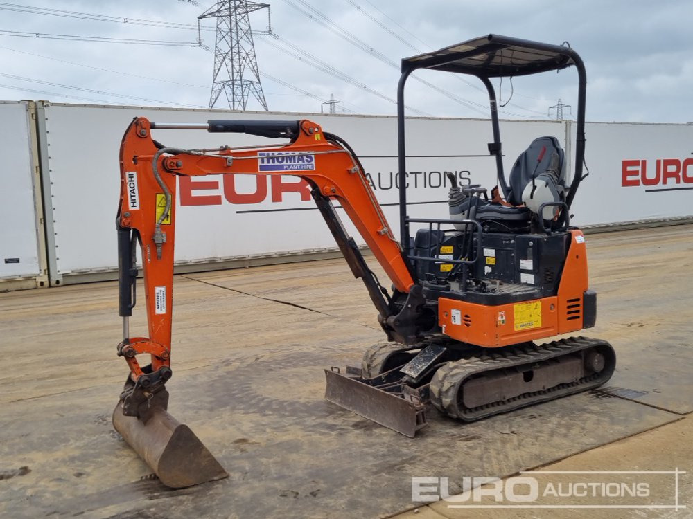 2019 Hitachi ZX19U-5A - Mini-ekskavators: foto 1 2019 Hitachi ZX19U-5A - Mini-ekskavators: foto 1