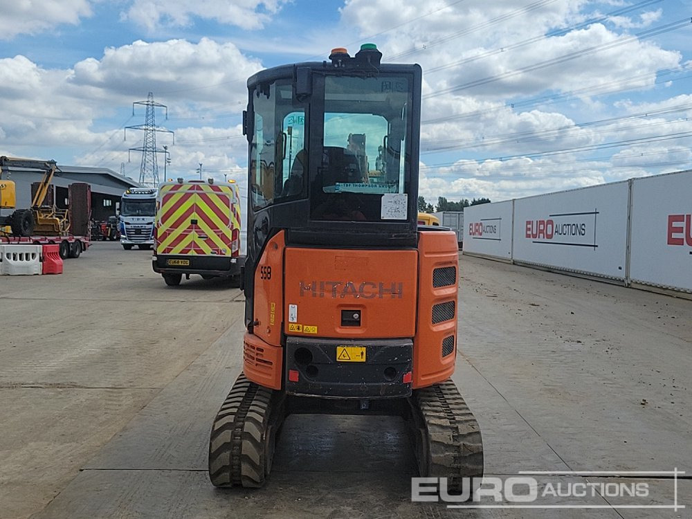 2019 Hitachi ZX26U-5A - Mini-ekskavators: foto 4 2019 Hitachi ZX26U-5A - Mini-ekskavators: foto 4