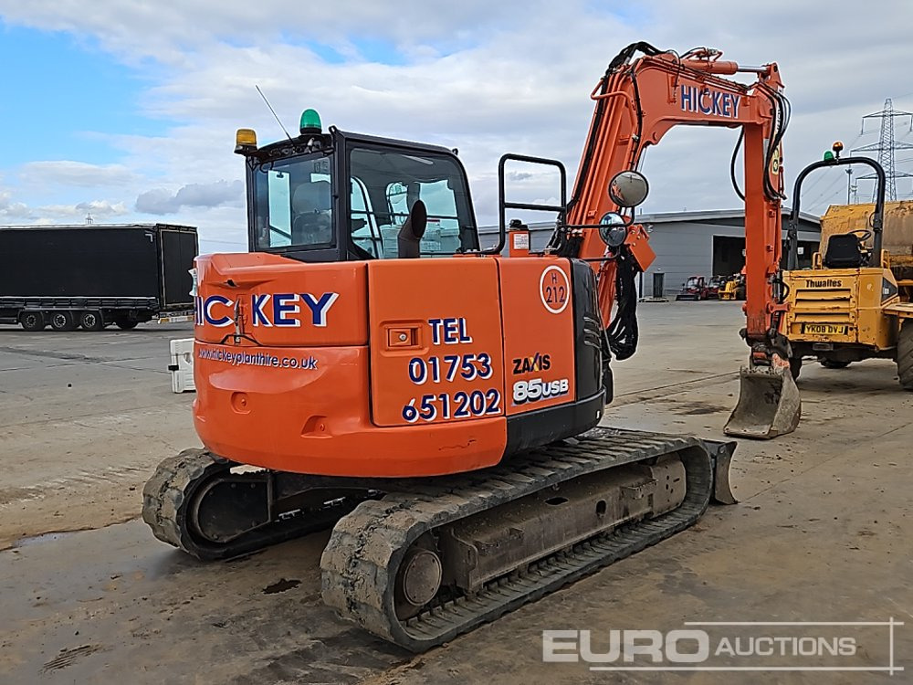 2019 Hitachi ZX85USB-6 - Mini-ekskavators: foto 5 2019 Hitachi ZX85USB-6 - Mini-ekskavators: foto 5