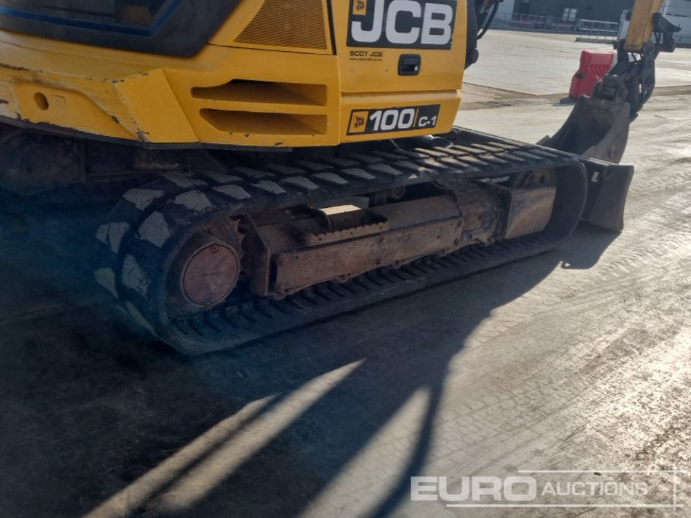 Kāpurķēžu ekskavators 2019 JCB 100C-1: foto 13
