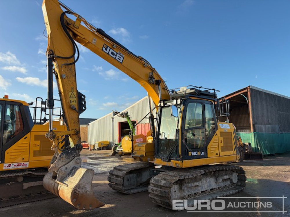 2019 JCB 140X - Kāpurķēžu ekskavators: foto 1 2019 JCB 140X - Kāpurķēžu ekskavators: foto 1