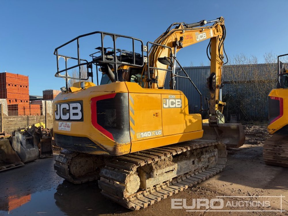 2019 JCB 140X - Kāpurķēžu ekskavators: foto 5 2019 JCB 140X - Kāpurķēžu ekskavators: foto 5