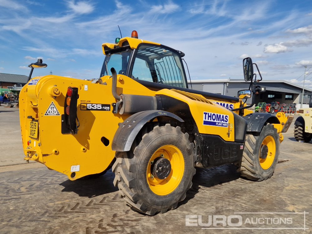 2019 JCB 535-125 Hi Viz - Teleskopiskais iekrāvējs: foto 5 2019 JCB 535-125 Hi Viz - Teleskopiskais iekrāvējs: foto 5