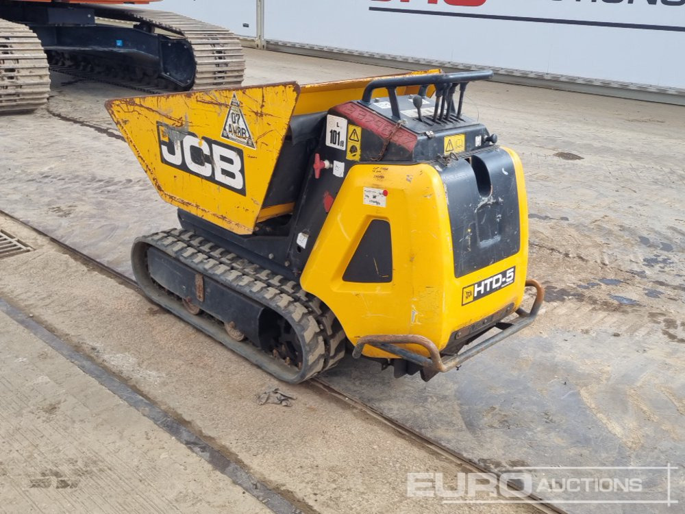 2019 JCB HTD05 - Kāpurķēžu pašizgāzējs: foto 3 2019 JCB HTD05 - Kāpurķēžu pašizgāzējs: foto 3