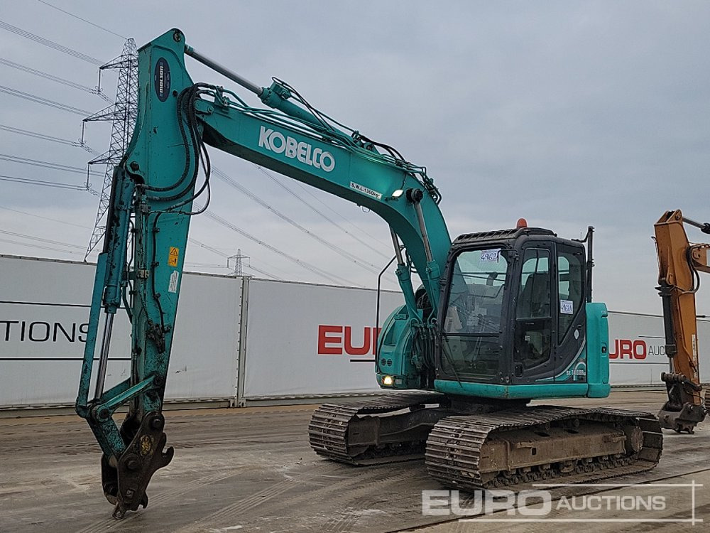 2019 Kobelco SK140SRLC-5 - Kāpurķēžu ekskavators: foto 1 2019 Kobelco SK140SRLC-5 - Kāpurķēžu ekskavators: foto 1