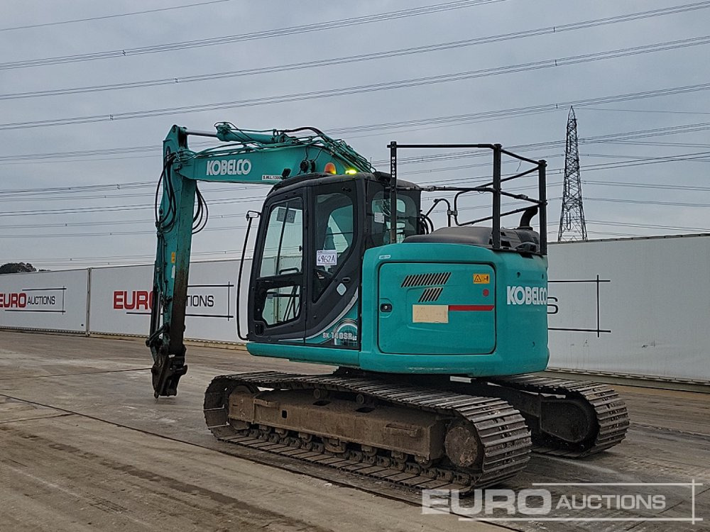 2019 Kobelco SK140SRLC-5 - Kāpurķēžu ekskavators: foto 3 2019 Kobelco SK140SRLC-5 - Kāpurķēžu ekskavators: foto 3