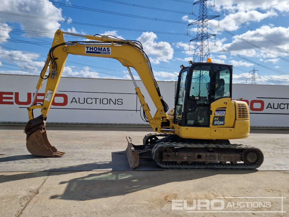 2019 Komatsu PC80MR-5 - Mini-ekskavators: foto 2 2019 Komatsu PC80MR-5 - Mini-ekskavators: foto 2