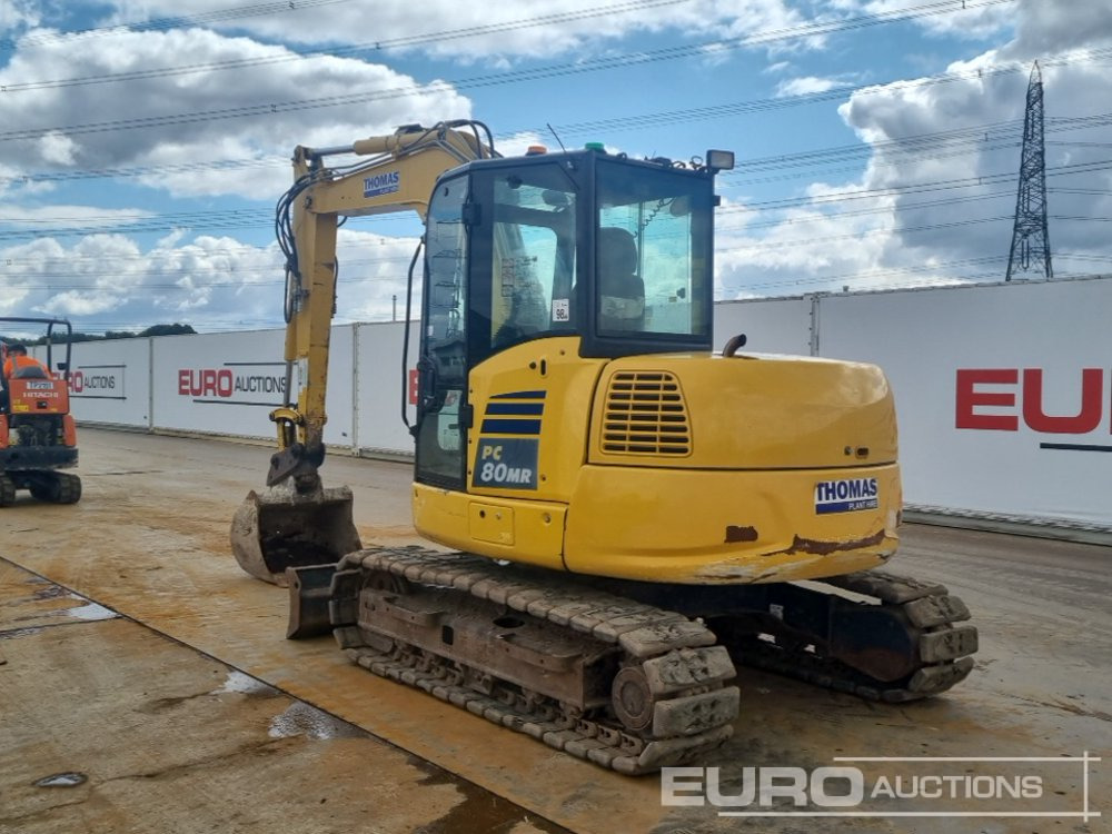 2019 Komatsu PC80MR-5 - Mini-ekskavators: foto 3 2019 Komatsu PC80MR-5 - Mini-ekskavators: foto 3