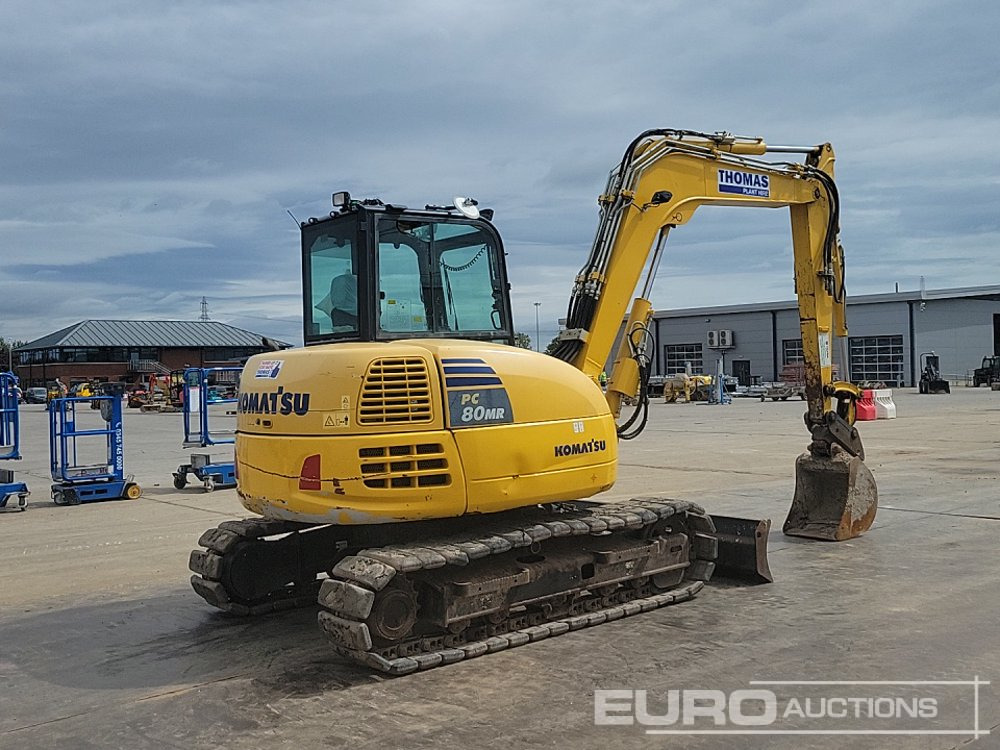 2019 Komatsu PC80MR-5 - Mini-ekskavators: foto 5 2019 Komatsu PC80MR-5 - Mini-ekskavators: foto 5
