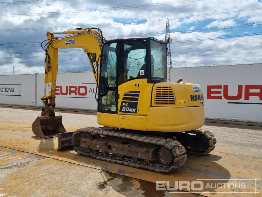 2019 Komatsu PC80MR-5 - Mini-ekskavators: foto 3 2019 Komatsu PC80MR-5 - Mini-ekskavators: foto 3