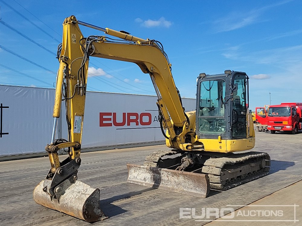 2019 Komatsu PC80MR-5 - Mini-ekskavators: foto 1 2019 Komatsu PC80MR-5 - Mini-ekskavators: foto 1