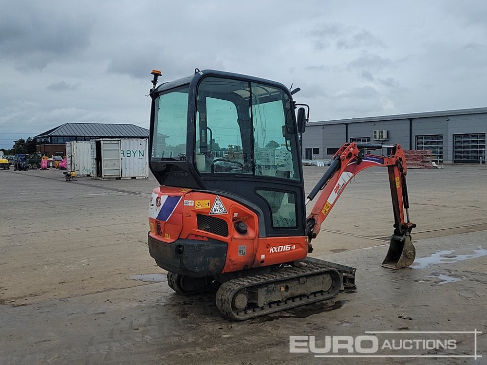 2019 Kubota KX016-4 - Mini-ekskavators: foto 5 2019 Kubota KX016-4 - Mini-ekskavators: foto 5