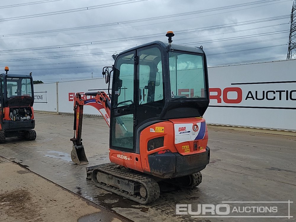 2019 Kubota KX016-4 - Mini-ekskavators: foto 3 2019 Kubota KX016-4 - Mini-ekskavators: foto 3