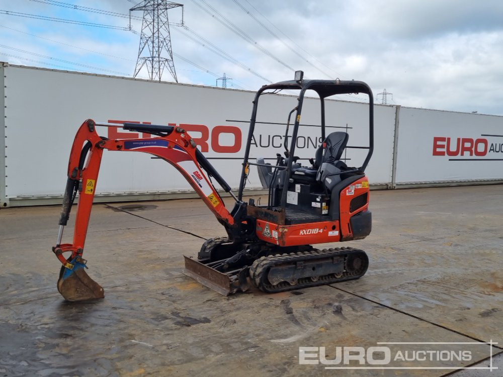 2019 Kubota KX018-4 - Mini-ekskavators: foto 1 2019 Kubota KX018-4 - Mini-ekskavators: foto 1