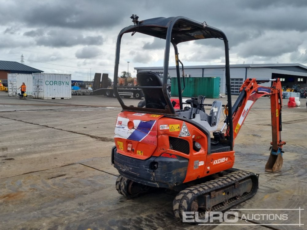 2019 Kubota KX018-4 - Mini-ekskavators: foto 5 2019 Kubota KX018-4 - Mini-ekskavators: foto 5