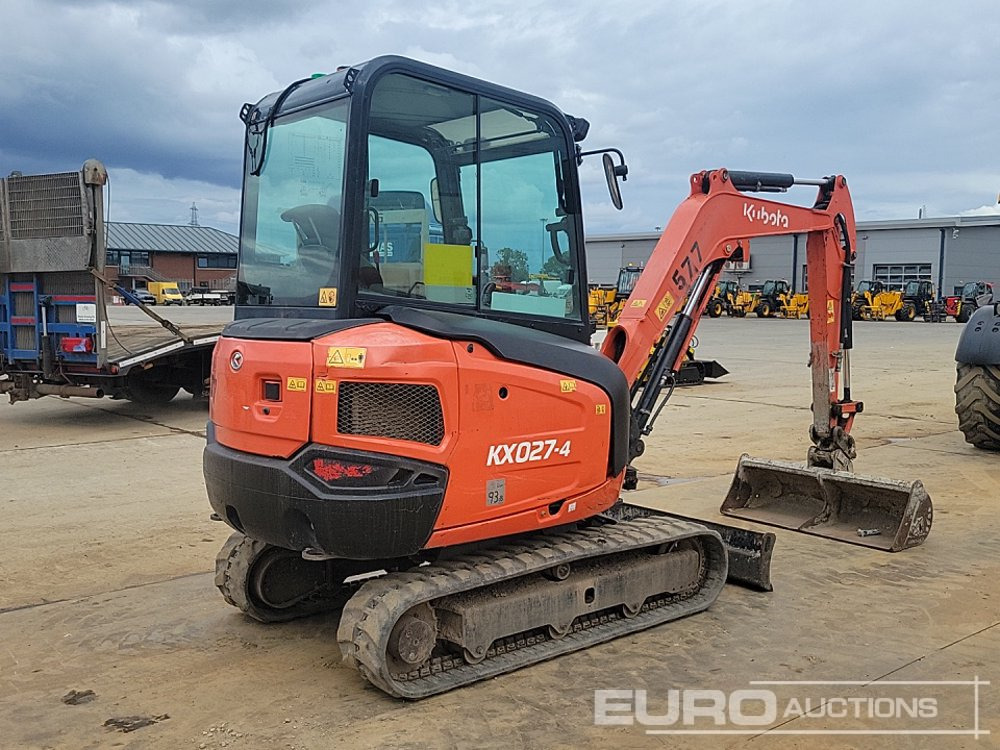 2019 Kubota KX027-4 - Mini-ekskavators: foto 5 2019 Kubota KX027-4 - Mini-ekskavators: foto 5