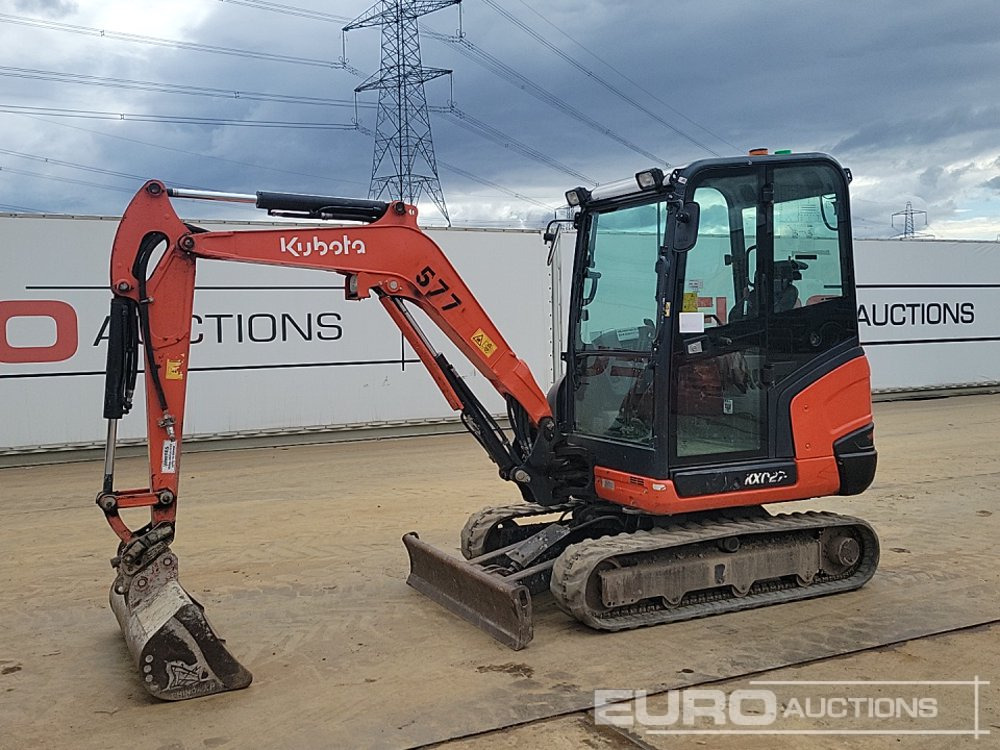 2019 Kubota KX027-4 - Mini-ekskavators: foto 1 2019 Kubota KX027-4 - Mini-ekskavators: foto 1