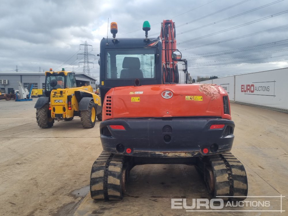 2019 Kubota KX080-4A2 - Mini-ekskavators: foto 4 2019 Kubota KX080-4A2 - Mini-ekskavators: foto 4