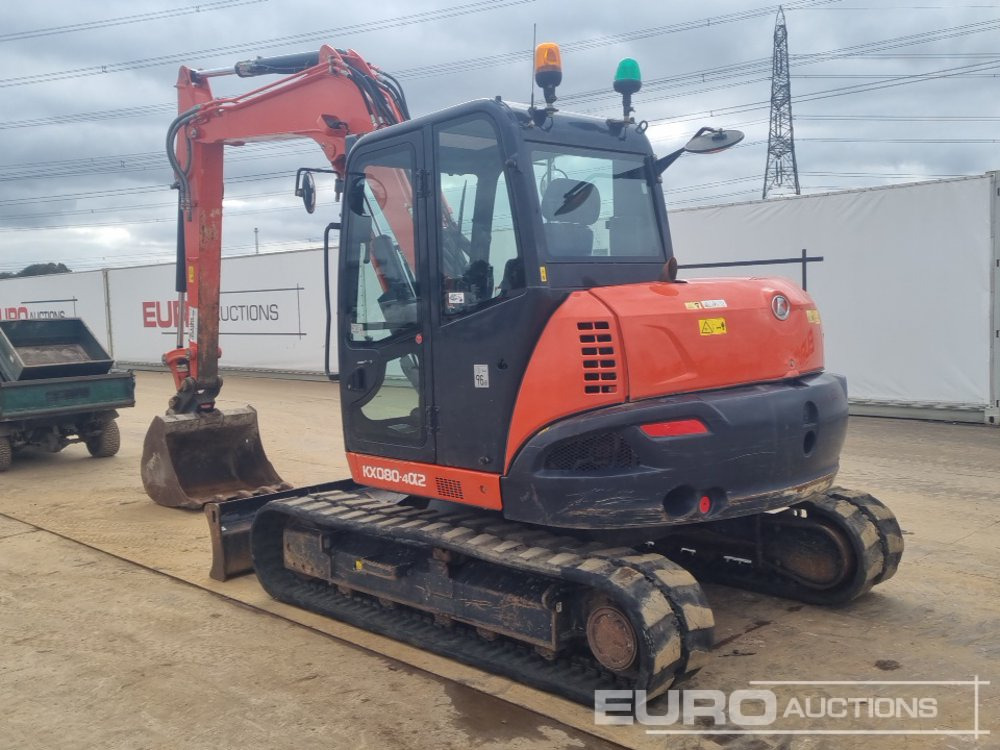 2019 Kubota KX080-4A2 - Mini-ekskavators: foto 3 2019 Kubota KX080-4A2 - Mini-ekskavators: foto 3