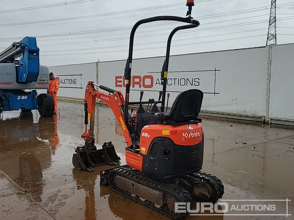 2019 Kubota U10-3 - Mini-ekskavators: foto 3 2019 Kubota U10-3 - Mini-ekskavators: foto 3