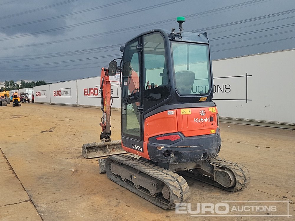 2019 Kubota U27-4 - Mini-ekskavators: foto 3 2019 Kubota U27-4 - Mini-ekskavators: foto 3