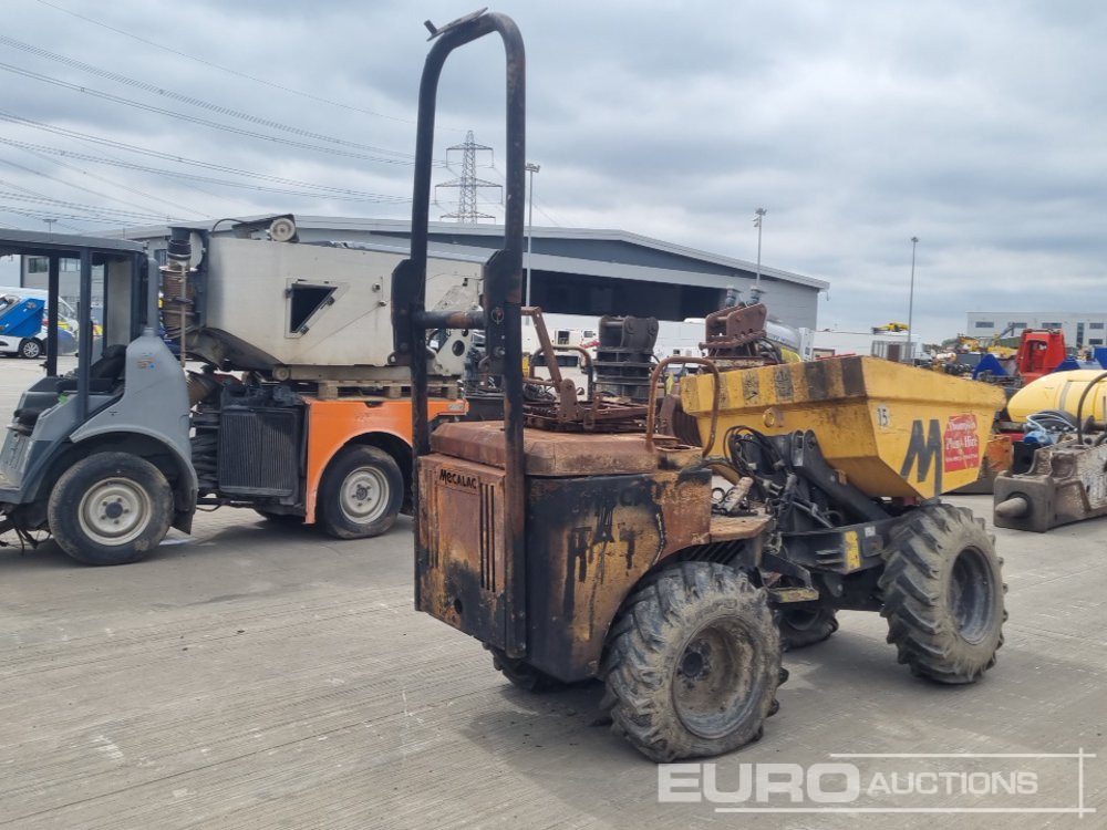 2019 Mecalac 1 Ton Hi Tip Dumper, Roll Bar (Fire Damage) - Mini pašizgāzējs: foto 5 2019 Mecalac 1 Ton Hi Tip Dumper, Roll Bar (Fire Damage) - Mini pašizgāzējs: foto 5