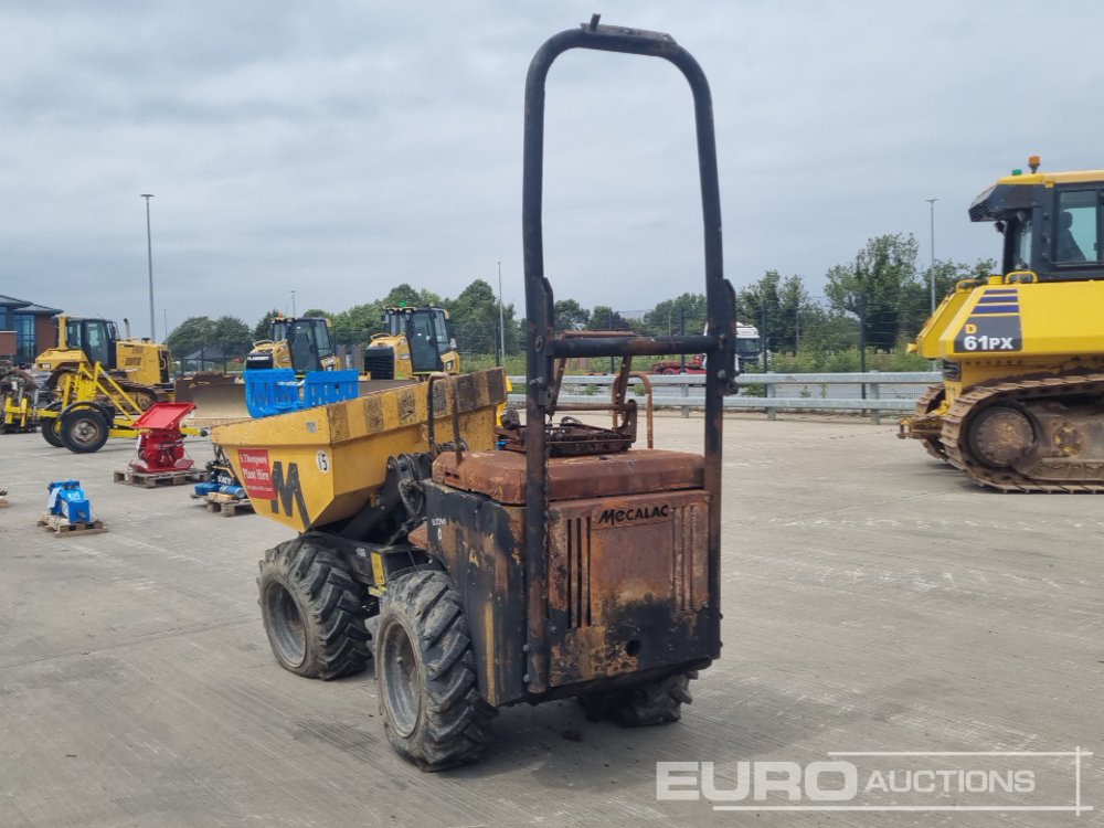 2019 Mecalac 1 Ton Hi Tip Dumper, Roll Bar (Fire Damage) - Mini pašizgāzējs: foto 3 2019 Mecalac 1 Ton Hi Tip Dumper, Roll Bar (Fire Damage) - Mini pašizgāzējs: foto 3